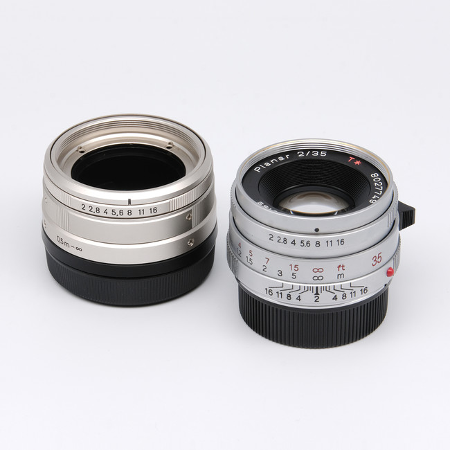 第７回 クラシック ＆ 中古カメラ掘り出し市のお知らせのサブ画像4_Carl Zeiss G Planar 35mmf2 (Mマウント改造)