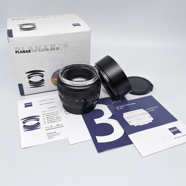 第７回 クラシック ＆ 中古カメラ掘り出し市のお知らせのサブ画像6_Planar 50mm F1.4 ZE (キヤノンEF)