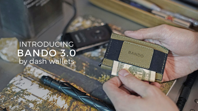 売上は累計1.4億円以上！世界最小クラスのミニマム財布シリーズの最新作『BANDO3.0』がまもなく販売開始！只今、最大45％OFFの優先購入を案内中！のサブ画像1