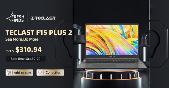 【期間限定約3.5万円？】Teclast新品ノット「F15 Plus2」、売れ筋タブレットAliexpress Brand Dayでセール実施！のサブ画像1