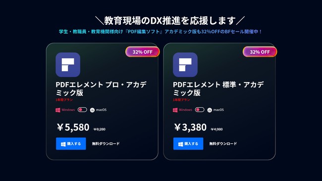 【PDF編集ソフトがブラックフライデー価格】電子署名に対応！書類をデジタル化したい方にもおすすめです！ | Wondershare PDFelementのサブ画像5