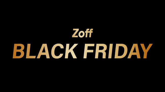 大好評につき「Zoff BLACK FRIDAY」開催決定！店舗限定の衝撃価格、軽量フレーム960円のサブ画像1