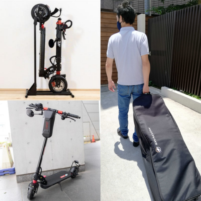 ＜ブラックフライデーセール＞ 現行モデルの公道走行可能な電動キックボードが10,000円引き！さらに送料無料！のサブ画像4