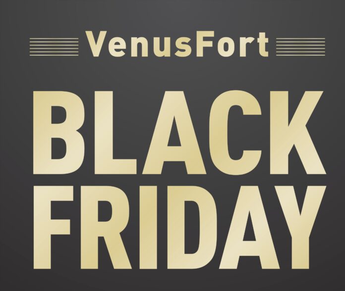最大80％OFF！ファッションや雑貨、アウトレットも約50店舗が参加「VenusFort “BLACK FRIDAY”」開催！のメイン画像