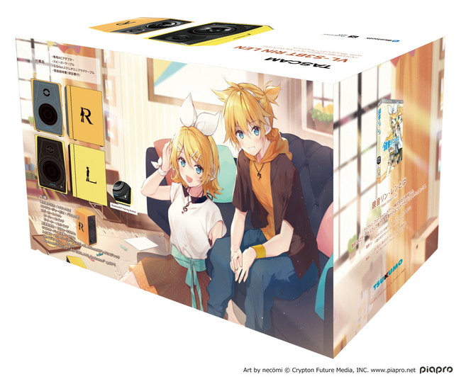 TSUKUMO、TASCAMブランドの2ウェイパワードモニタースピーカー鏡音リン・レンモデル『VL-S3BT RIN LEN』を、期間限定特別価格にて販売のサブ画像4