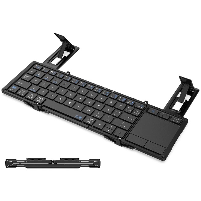 【iClever】マウスが不要な折りたたみ式キーボードとはのサブ画像1