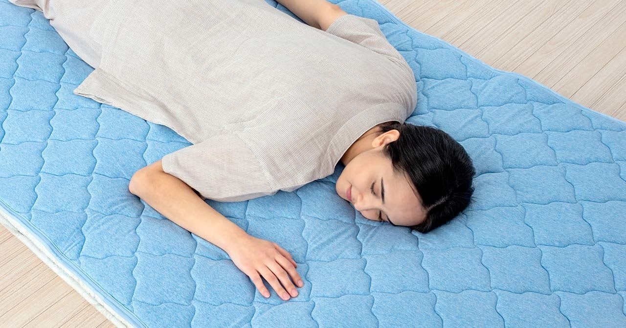 【最大6,600円引き】じぶんまくらの「冷感寝具」が半額★2022年夏セールで節電を応援！のサブ画像7_綿冷感敷きパッド