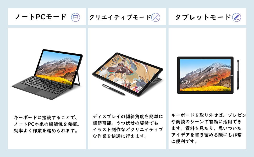 『週末限定セール祭り!!』特選人気3万円以下14型Windows11ノートパソコン、超軽量2in1タブレットを期間限定販売のサブ画像11