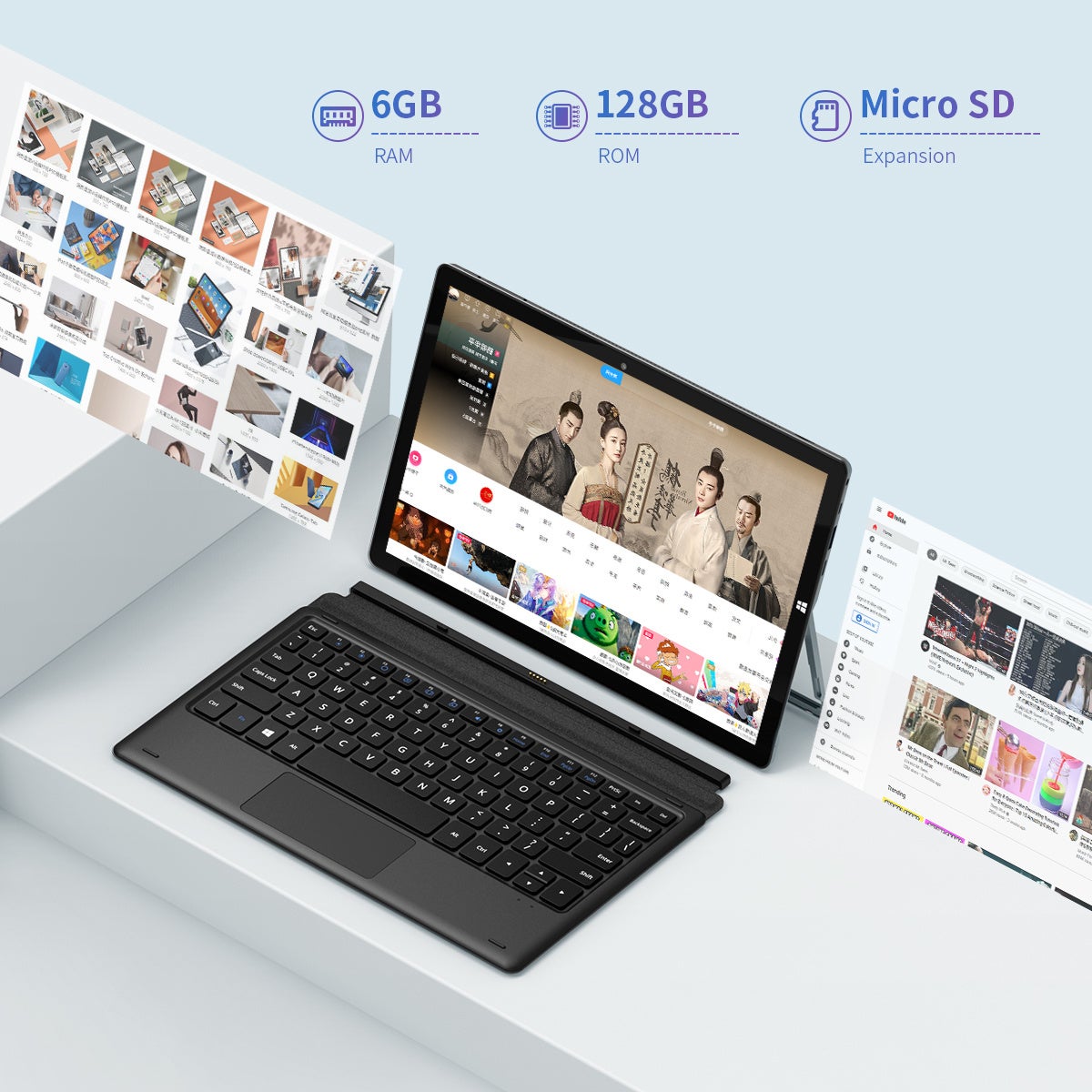 『週末限定セール祭り!!』特選人気3万円以下14型Windows11ノートパソコン、超軽量2in1タブレットを期間限定販売のサブ画像9