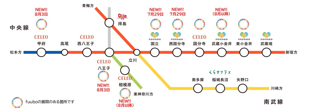エリア拡大に向けたfuuboの稼働日が決定のサブ画像1