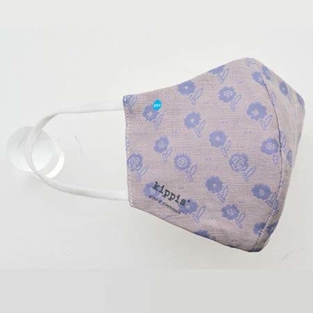 ［kippis（キッピス）初セール］医師とタオル職人が考えたマスクが30%オフ！｜宝島チャンネルのサブ画像3_kippis×DR.C 医薬 医師とタオル職人が考えたCOOLガーゼマスクBOOK 宝島チャンネル限定デザイン＜ピックイネン ブルー＞小さめサイズ