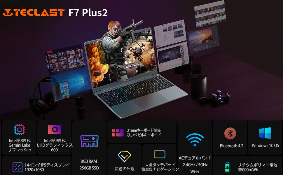 TeclastｘAmazonプライムデーセール予告。売れ筋タブレット＆ノートパソコンオススメ！のサブ画像8