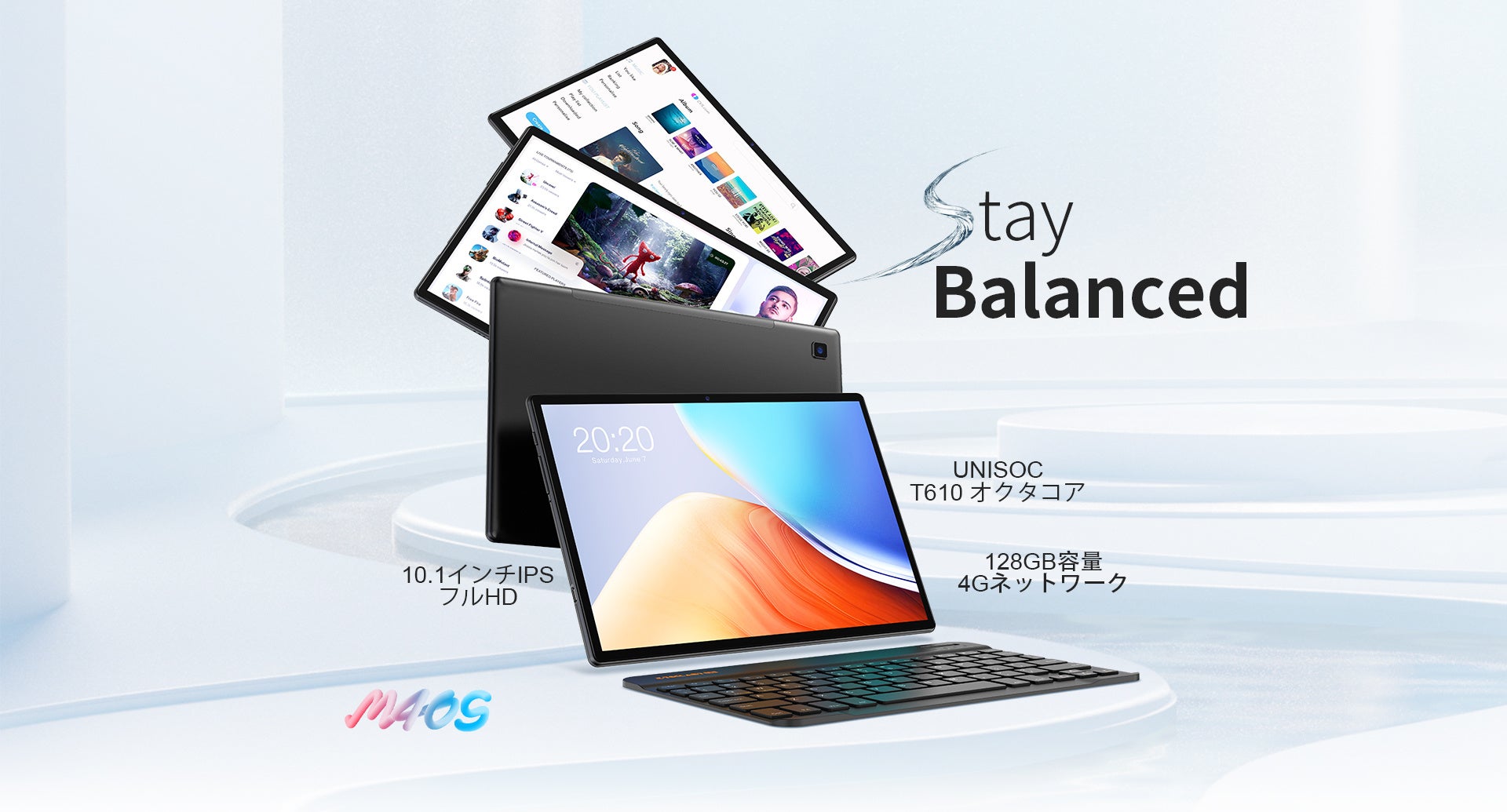 値下げ！Teclast新品タブレット「M40S」限定セール開始。Amazonでお得なクーポン配布中！のサブ画像1