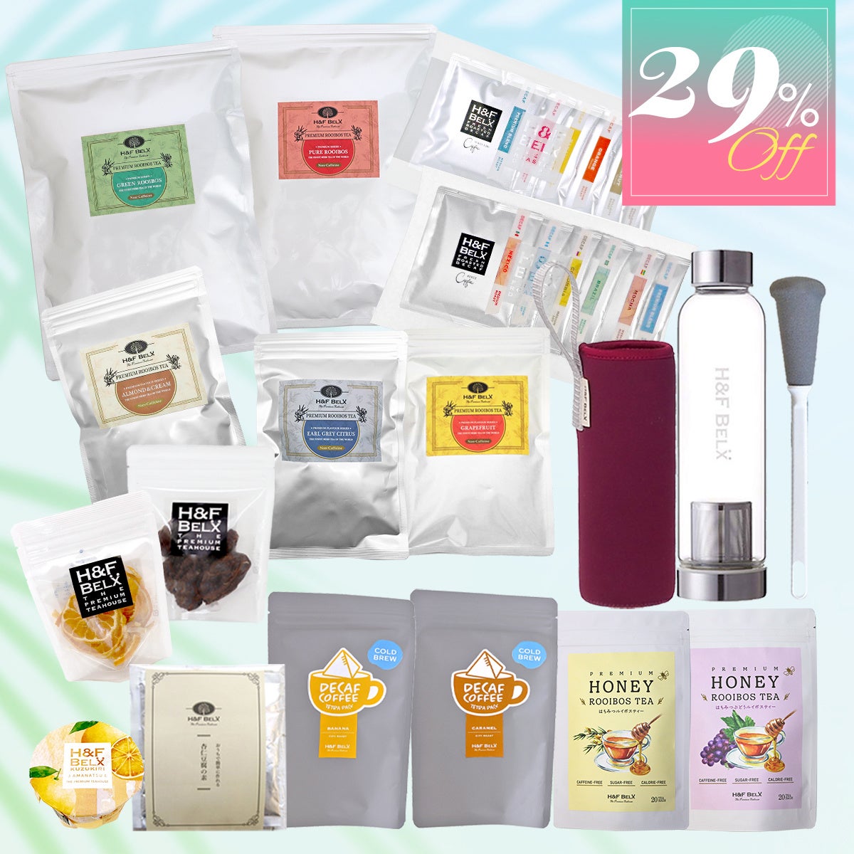 [最大54％OFF] 夏のルイボスティー福袋が7/8～発売決定！のサブ画像5_バラエティー15000