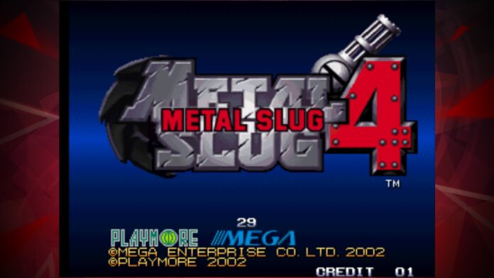 NEOGEOの名作・傑作タイトルがスマートフォンで楽しめるiOS /Android版「アケアカNEOGEO」シリーズ第34弾、『メタルスラッグ4 アケアカNEOGEO』を配信開始！のメイン画像