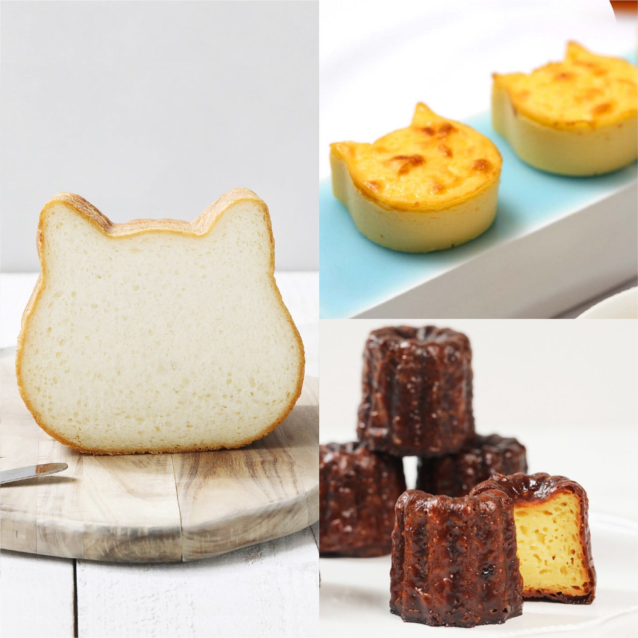 【8/12より15％OFF！うちわのプレゼント付きのセットも】オンライン限定”夏SALE”！「ねこねこ食パン」や京都の老舗ベーカリー「グランディール」の「カヌレ」など、お得な人気商品のセットが登場のサブ画像2