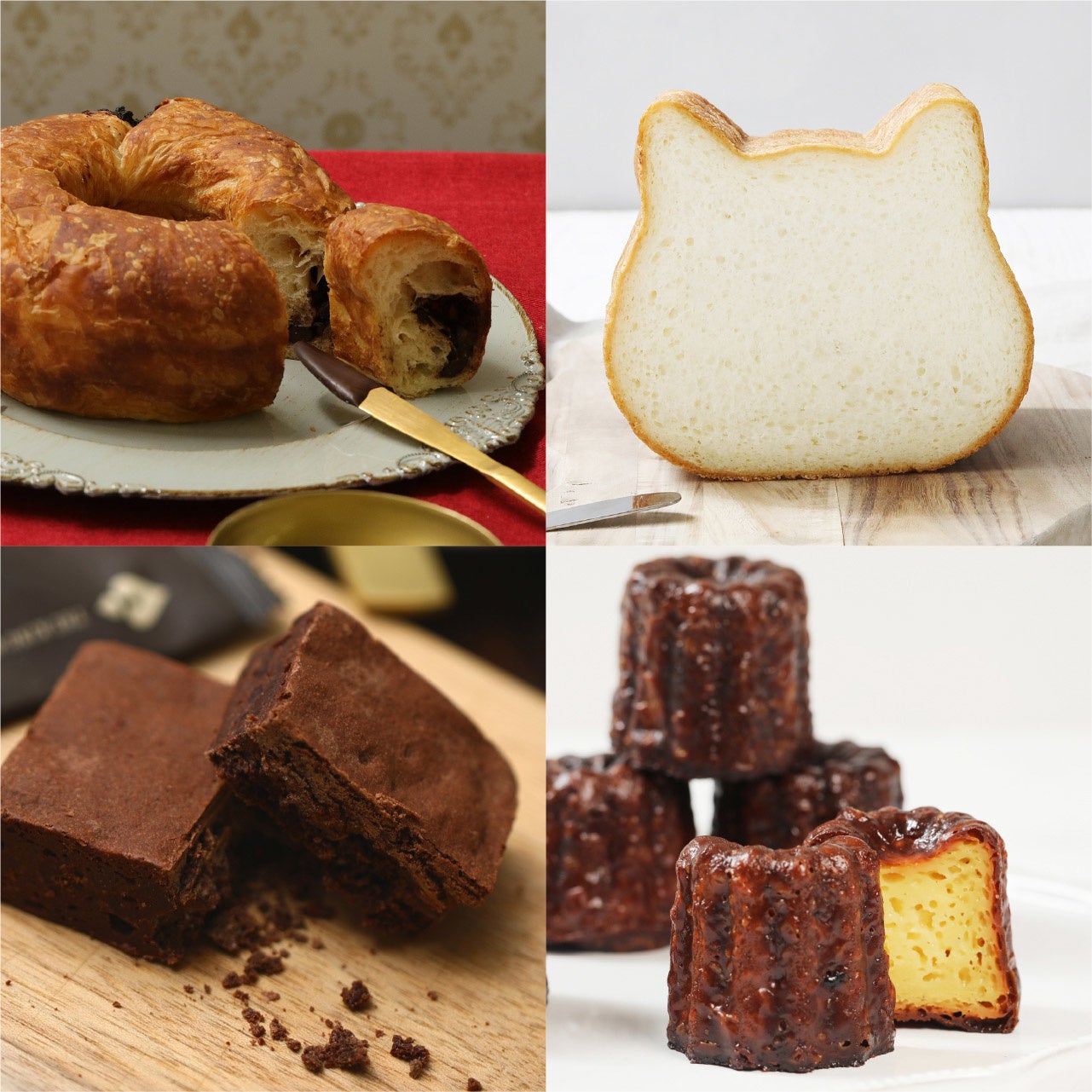 【8/12より15％OFF！うちわのプレゼント付きのセットも】オンライン限定”夏SALE”！「ねこねこ食パン」や京都の老舗ベーカリー「グランディール」の「カヌレ」など、お得な人気商品のセットが登場のサブ画像4