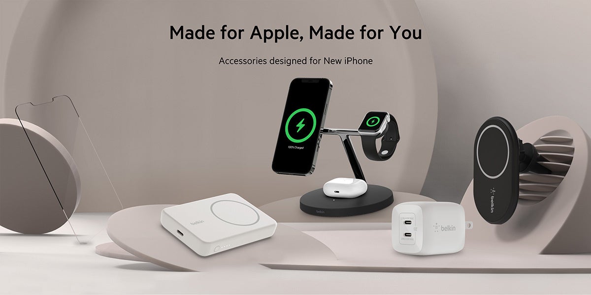 【Belkin】iPhone 14に最適なBelkinの充電器、保護フィルムなどが5％OFF Amazon限定セールを実施！のサブ画像1