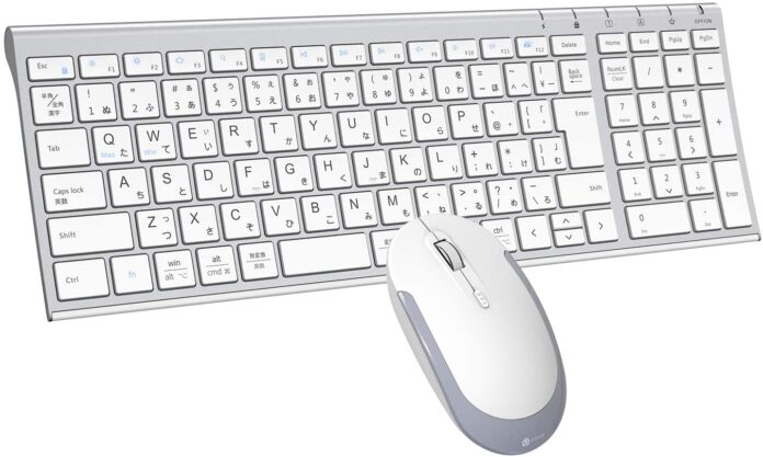 【iClever】オフィスと自宅で二刀流！ワイヤレスキーボード・マウスセットのメイン画像
