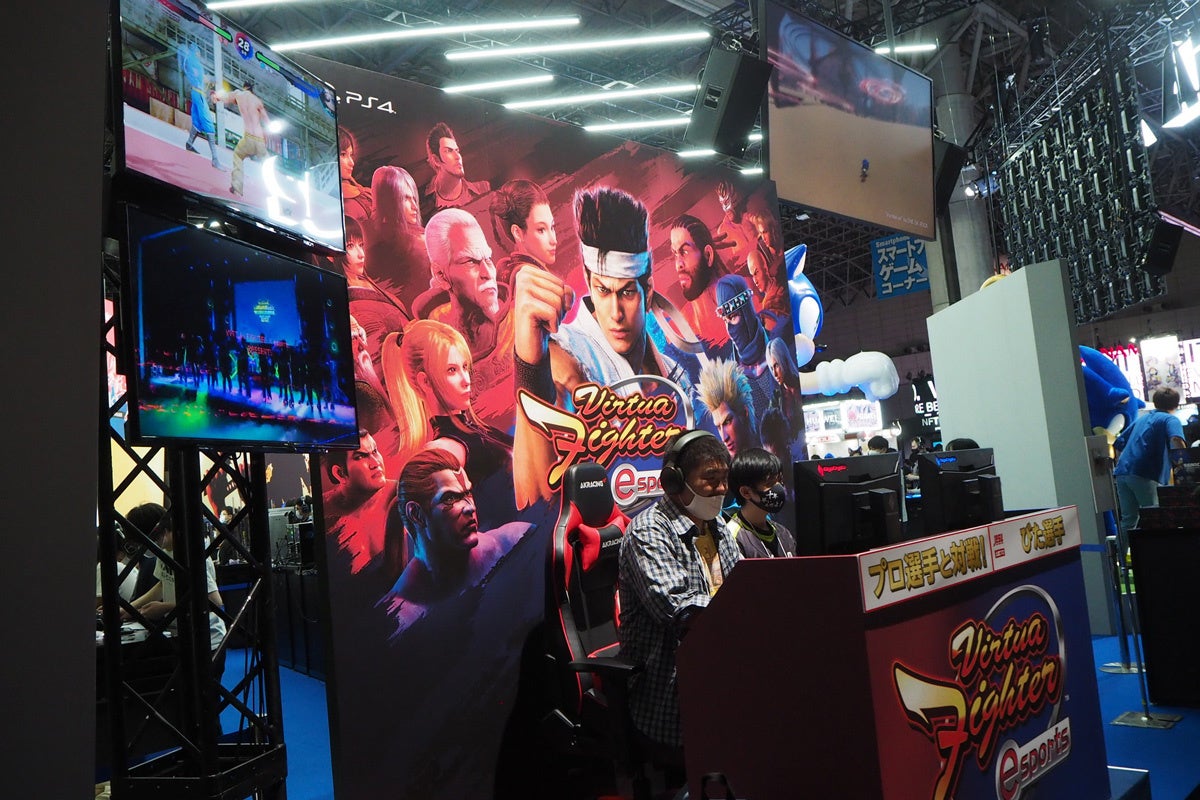 『Virtua Fighter esports』「東京ゲームショウ2022」ブースレポート、プロ選手のコメントを公開！のサブ画像2