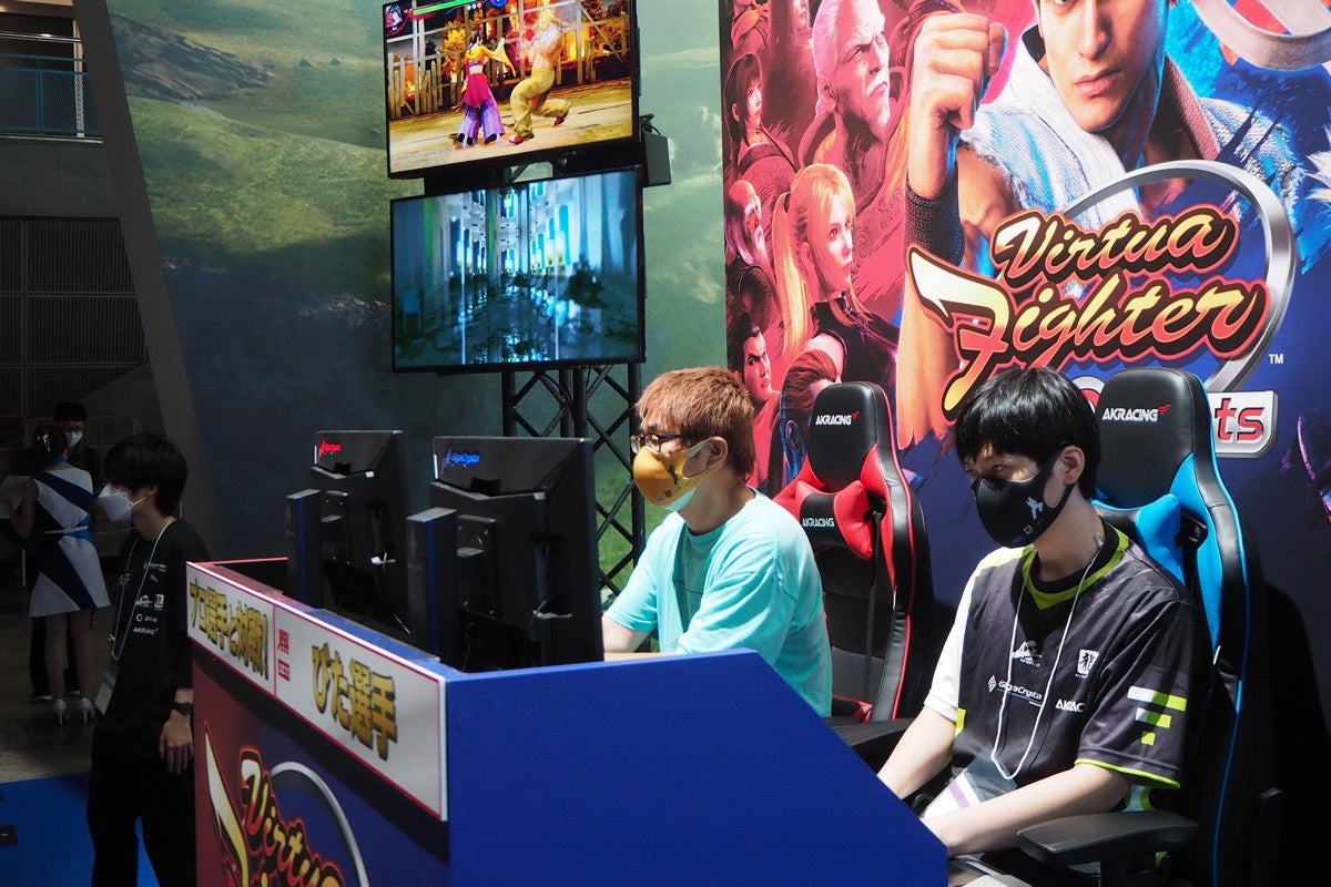 『Virtua Fighter esports』「東京ゲームショウ2022」ブースレポート、プロ選手のコメントを公開！のサブ画像4