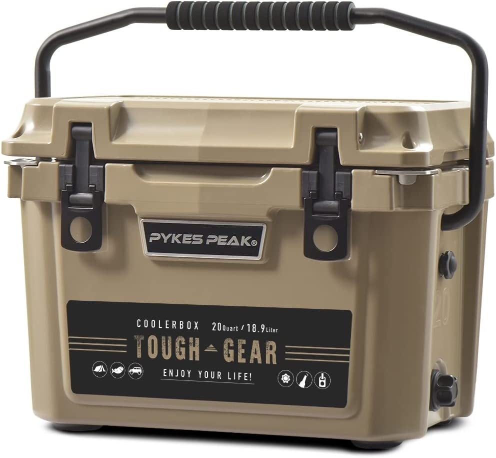 【最新セール情報】PYKES PEAKが7日間限定アウトドア用品のセール『OUTDOOR BIG SALE 2022』開催中！【最大35%OFF！！9/5(月)～9/11(日)のお得な7日間】のサブ画像2_TOUGH GEAR 20QT ( 18.9L ) サンドカーキ