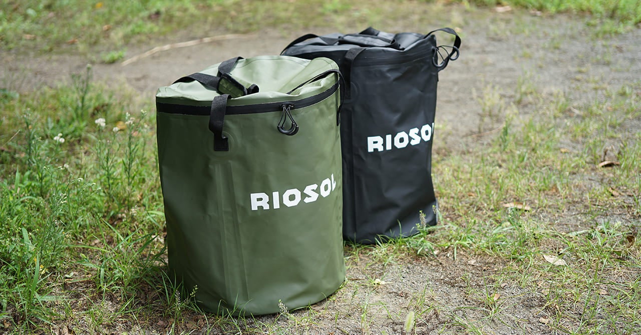【初出展】アウトドアブランド「RIOSOL(リオソル)」が、「TOKYO OUTDOOR MARKET 2022」に出展決定のサブ画像7_キャンピングソフトバケツ #RIOSOLイベント