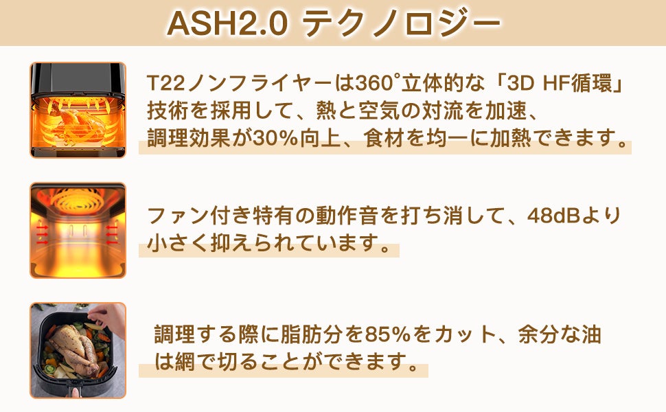 簡単な手料理を作る|proscenic T22ノンフライヤー 23% OFF購入のサブ画像2