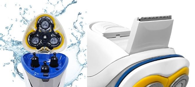 【回転式シェーバーの正しい使い方】密着する3ヘッドでキレイに深剃りのサブ画像6