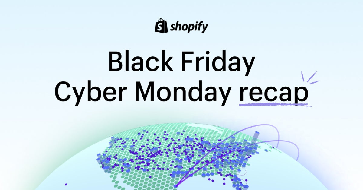 グローバルで、Shopifyマーチャント（事業者）の「ブラックフライデー・サイバーマンデー」流通総額は過去最高の75億ドル（約10,401億円）を突破のサブ画像1