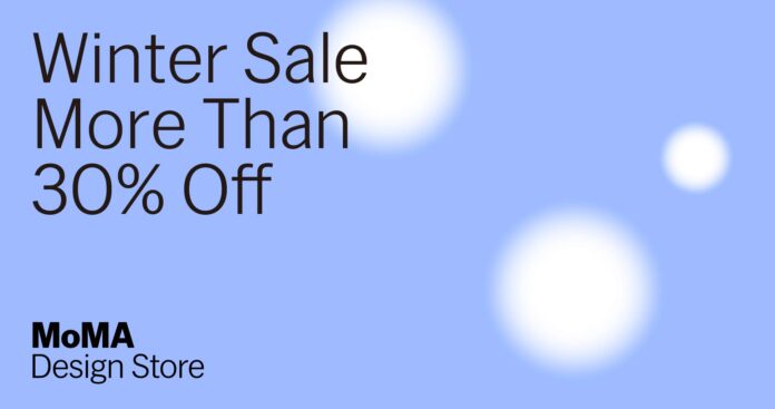 【MoMA Design Store】 Winter Saleを開催！More Than 30% Offのメイン画像