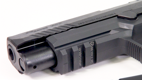 米国実銃メーカーのSIG SAUER社 自社エアソフトブランドSIG AIRより【M17/BLACK】発売決定!のサブ画像11_JASG刻印