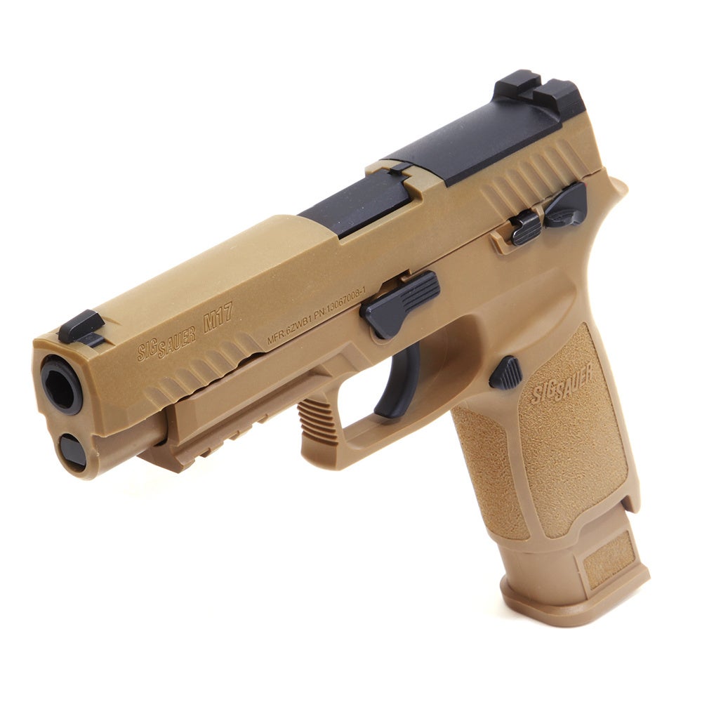 米国実銃メーカーのSIG SAUER社 自社エアソフトブランドSIG AIRより【M17/BLACK】発売決定!のサブ画像3