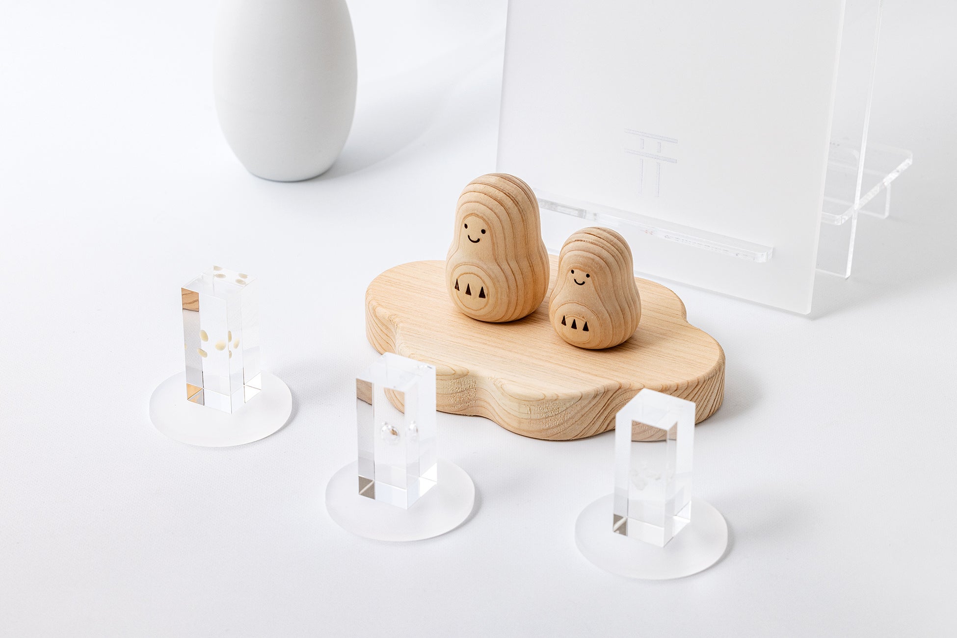 神棚を「やさしく」「かわいく」「かんたん」に。神棚を身近にするデザイン神棚セット。のサブ画像4_神棚に「かわいさ」をプラスし、敷居をグッと下げる「願い小だるま」のセット。