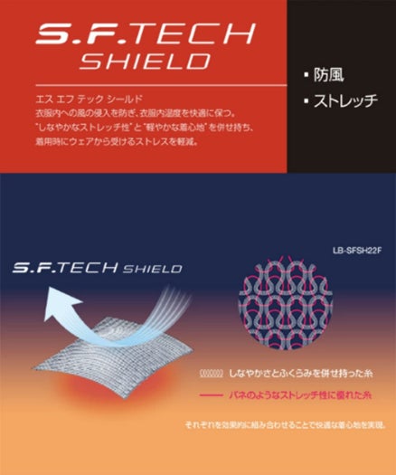 「S.F.TECH」搭載　デサント“ムースポ系”　冬季ウェア販売開始！【野球用品ベースボールタウン】のサブ画像2