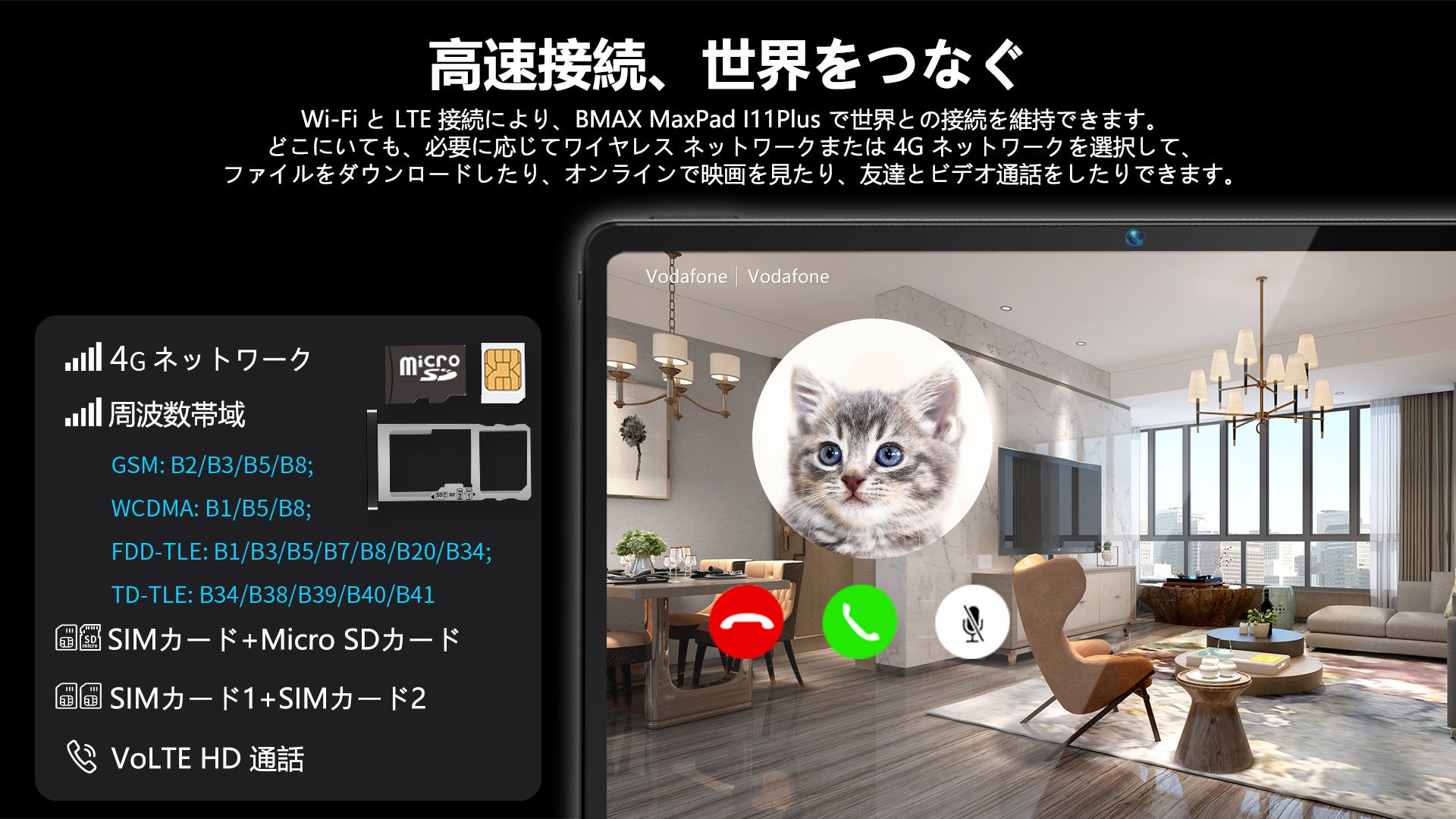 【BMAX I11Plus Android12 タブレット】 2023年初売り-秒殺プロモーション 約15%割引‼【1月6日-9：00から21：00まで】のサブ画像4
