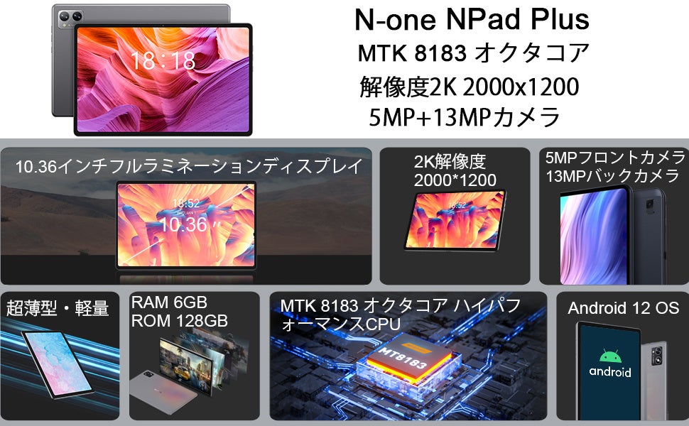 【1月末セール】N-one グレードアップ「NPad Plus」限定セール始め，ビックリ価格 18900円で購入!!のサブ画像1