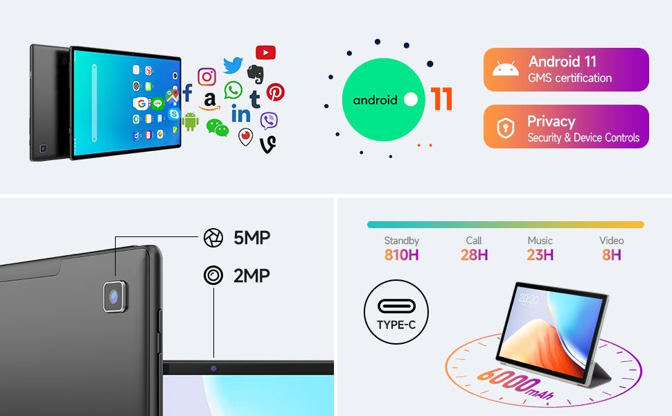 【月のセール】Teclastアンドロイドタブレット「T40」、「M40S」限定セール始め、Amazonでお得なクーポン配布中！のサブ画像5