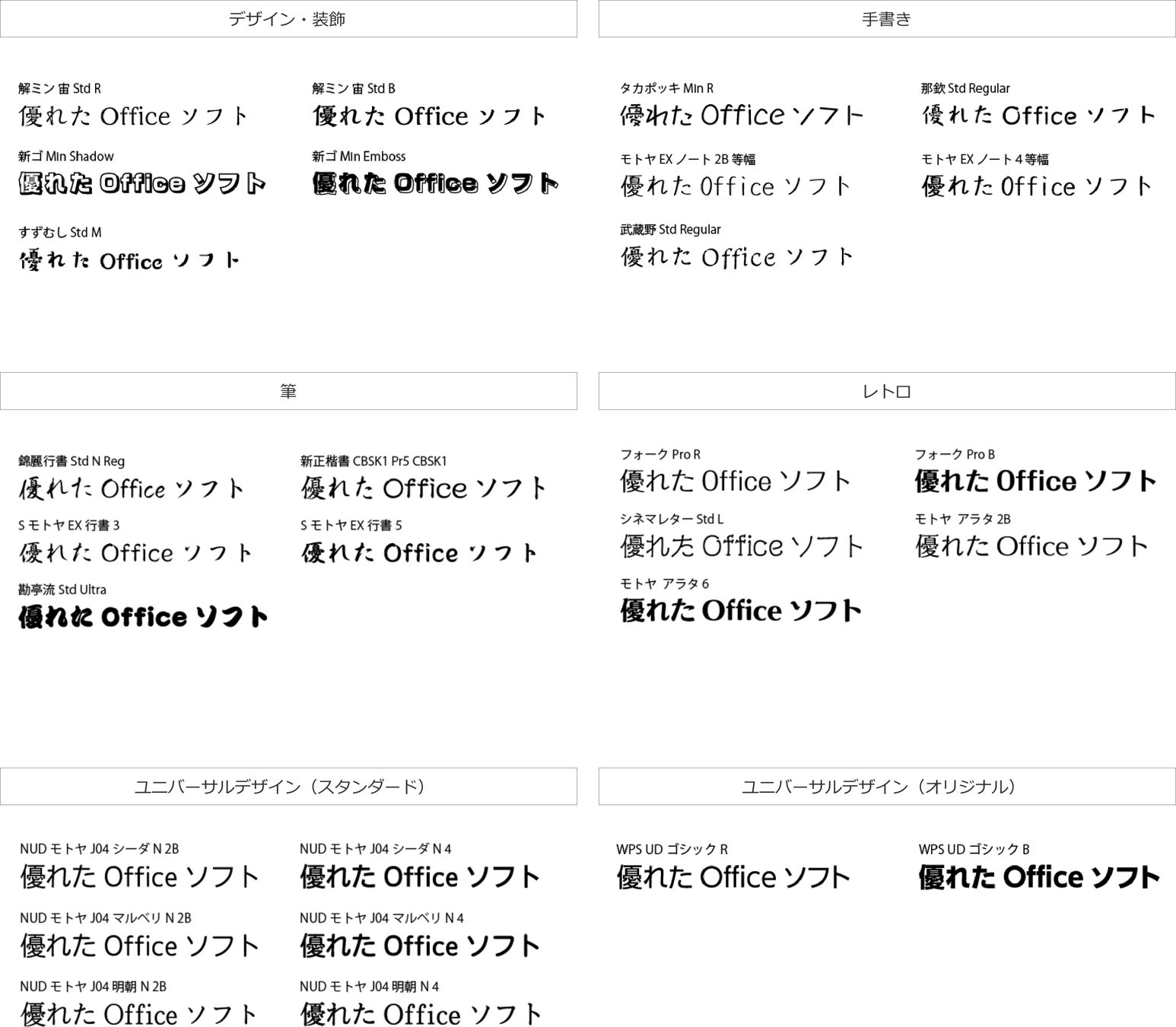 28書体の特別テーマフォントを搭載した「WPS Office 2」Deluxeをスペシャル価格で提供のサブ画像2