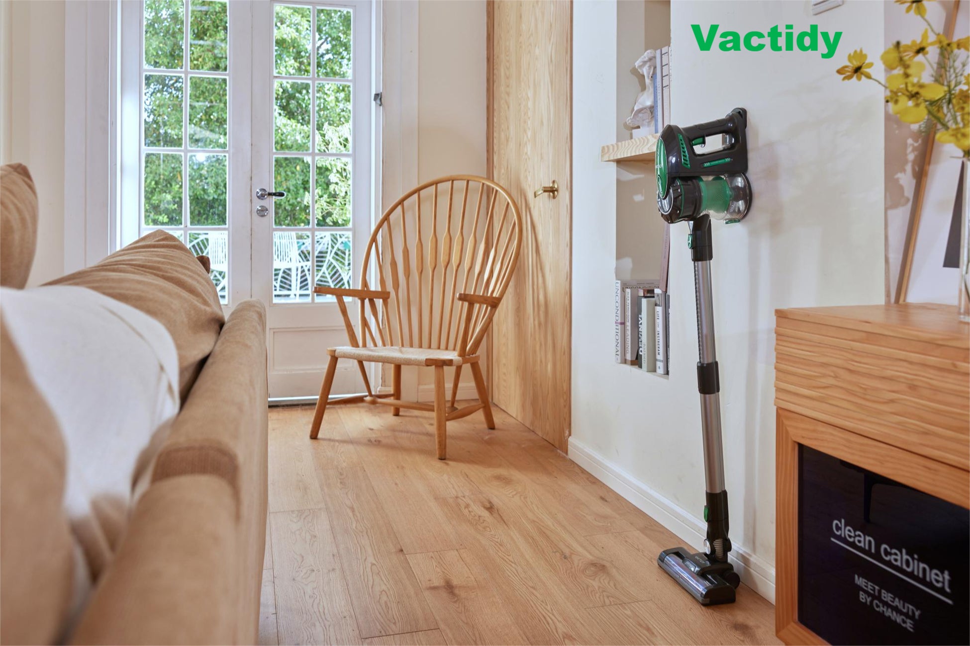 【特別セール】Vactidy V8 コードレス掃除機が7日間限定でお得に！最長35分の使用可能時間、LEDライトも付属、掃除がさらに快適にのサブ画像1