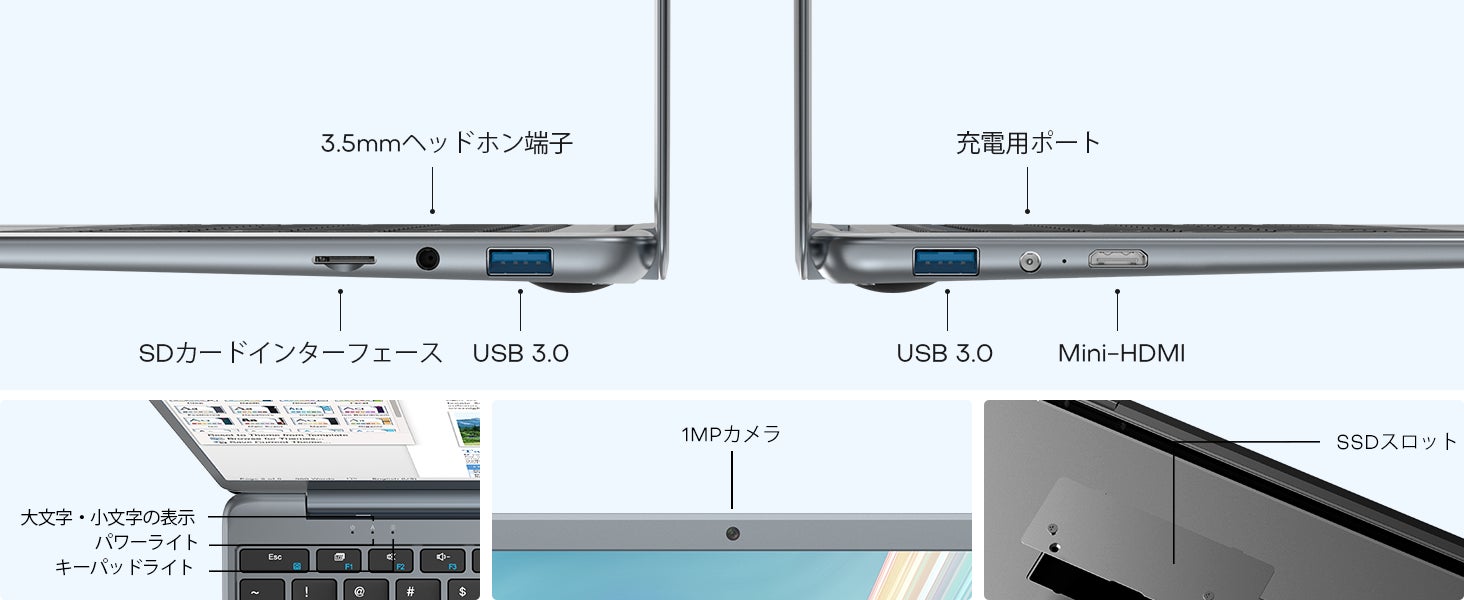 Teclast薄型ノートパソコン「F7 Plus2」と「F15S」24時間タイムセール開始。Amazonで最大30％ OFF可能！のサブ画像5