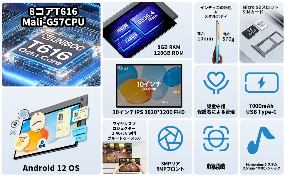 値下げ！Teclast人気製品「T40」激安値で販売中！2023年ニューバージョンの「M40Pro」も在庫あり！のサブ画像2