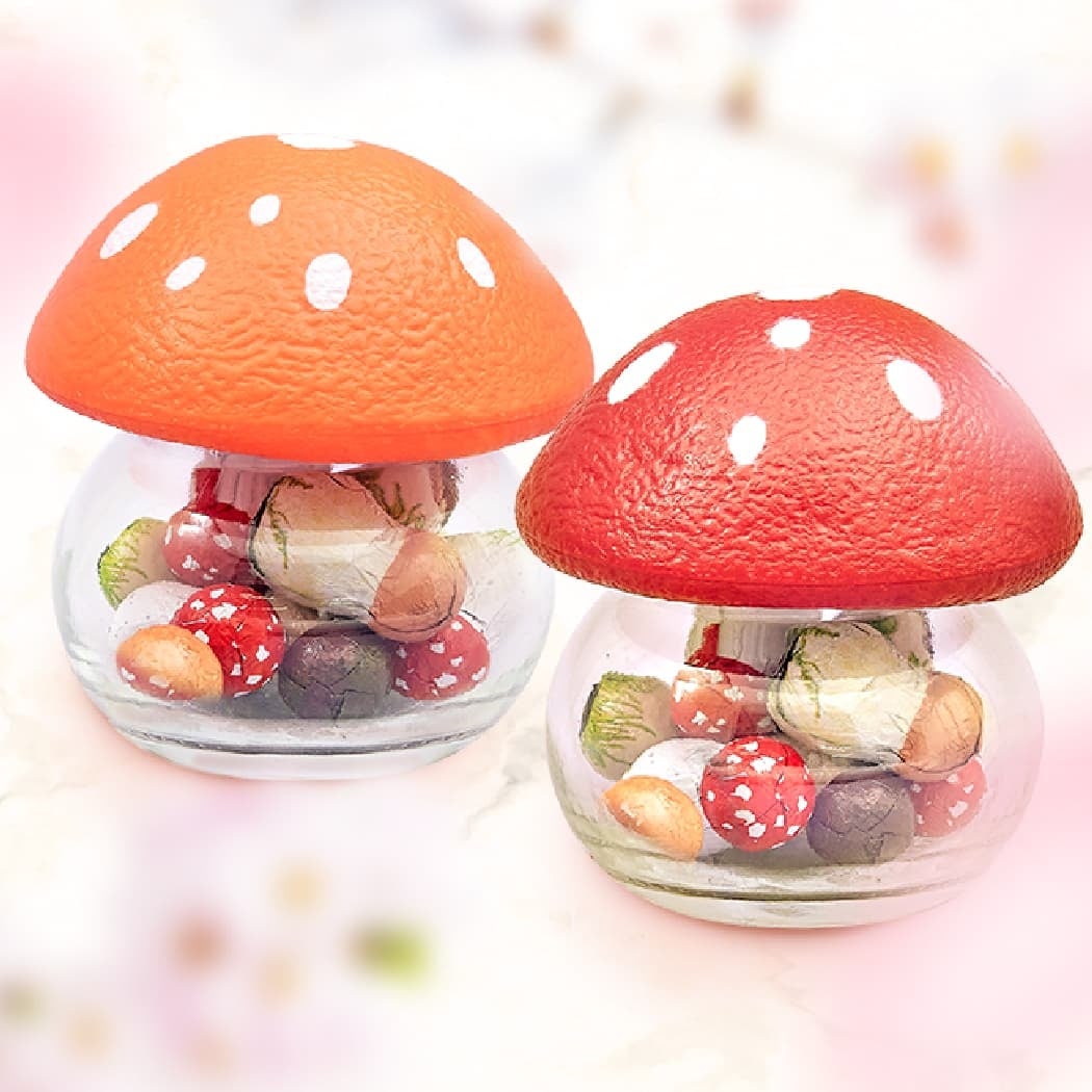 人気のデザイン缶セットが全て50%OFF！「カファレル ハッピースプリングセール」開催！2023年3月27日(月)17時スタート！のサブ画像5_きのこポット2個セット