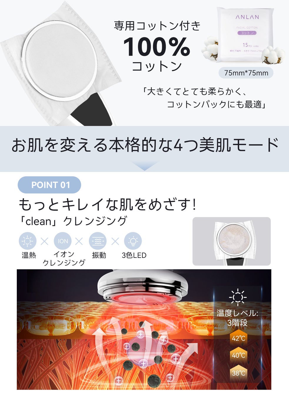 2023年春のビッグセール「Max40％ ANLAN×メガ割」を本日からスタート❕のサブ画像8