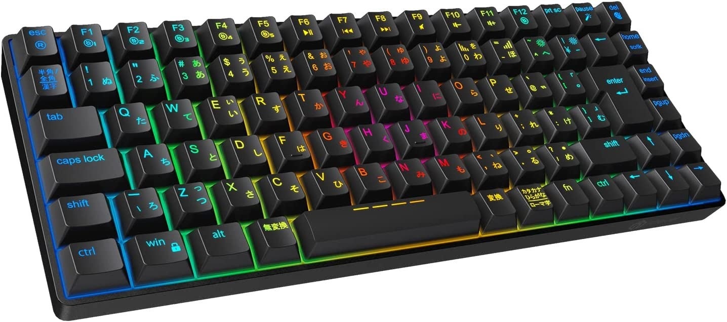 【iClever】赤軸テンキーレスの75％ゲーミングキーボード新発売のサブ画像1