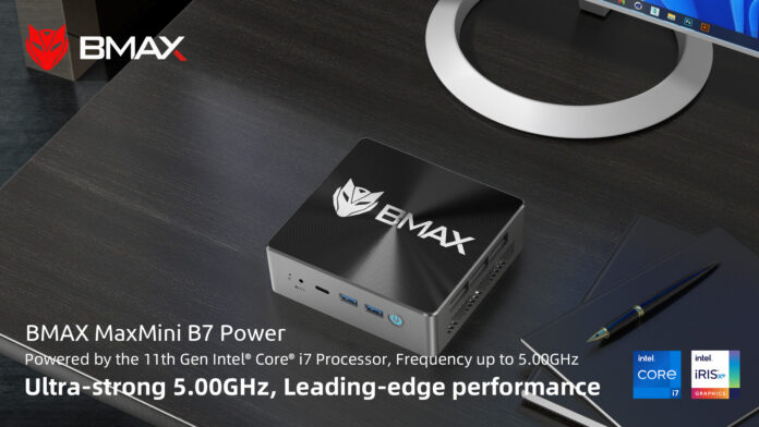 BMAX MINI PC新製品発売！【i7-11390H 16GB/32GB+1TB NVMe SSD】25%OFF！たったの45,999円のメイン画像