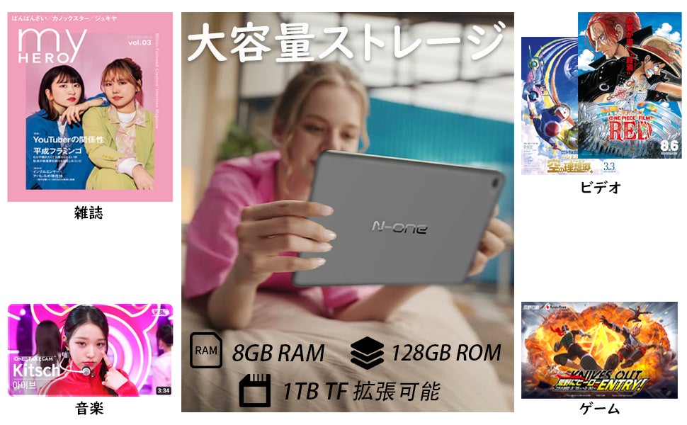 N-ONE 高性能8コアタブレット初売りキャンペーン開始！6月8日迄、激安値12900円で手に入れます。のサブ画像8