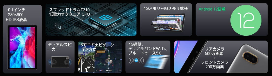 初の8GBメモリ搭載高性能タブレットパソコン、限定購入で最安値は12065円！のサブ画像2