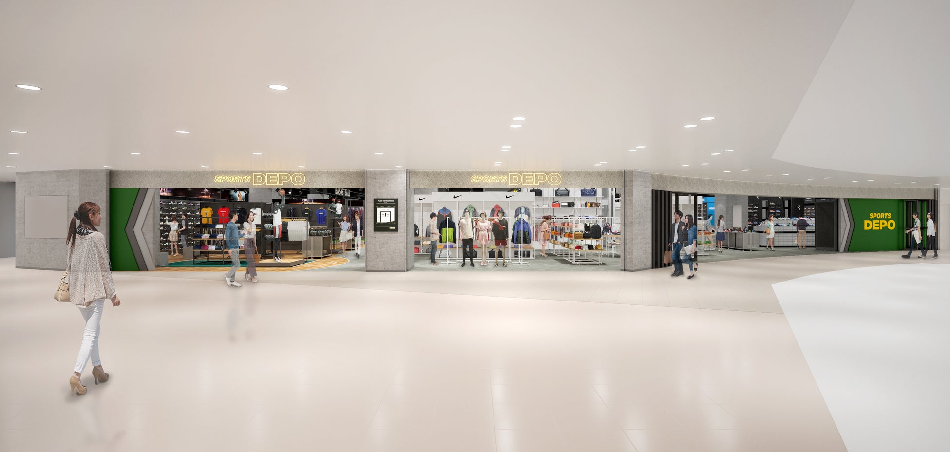 6月23日(金) 11時「スポーツデポ なんばパークス店」が南海電鉄「なんば駅」直結の商業施設「なんばパークス」にオープン！のサブ画像1_※画像はイメージです