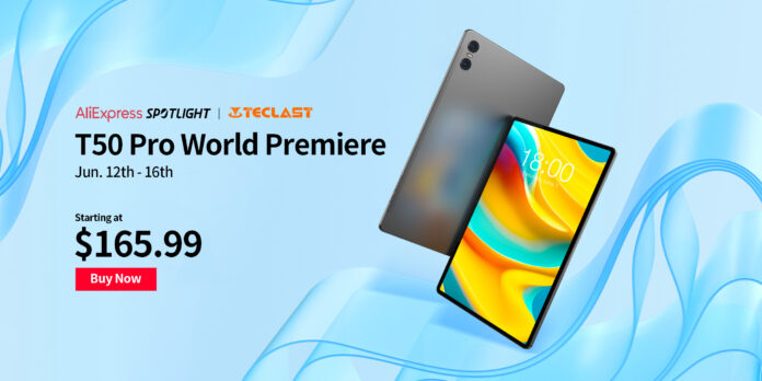 新品発売！Teclast最初のAndroid 13タブレット「T50 Pro」登場！今限定$165.99で購入できます！Helio G99/11インチ2K解像度/16+256GB/18W PD快速充電のメイン画像